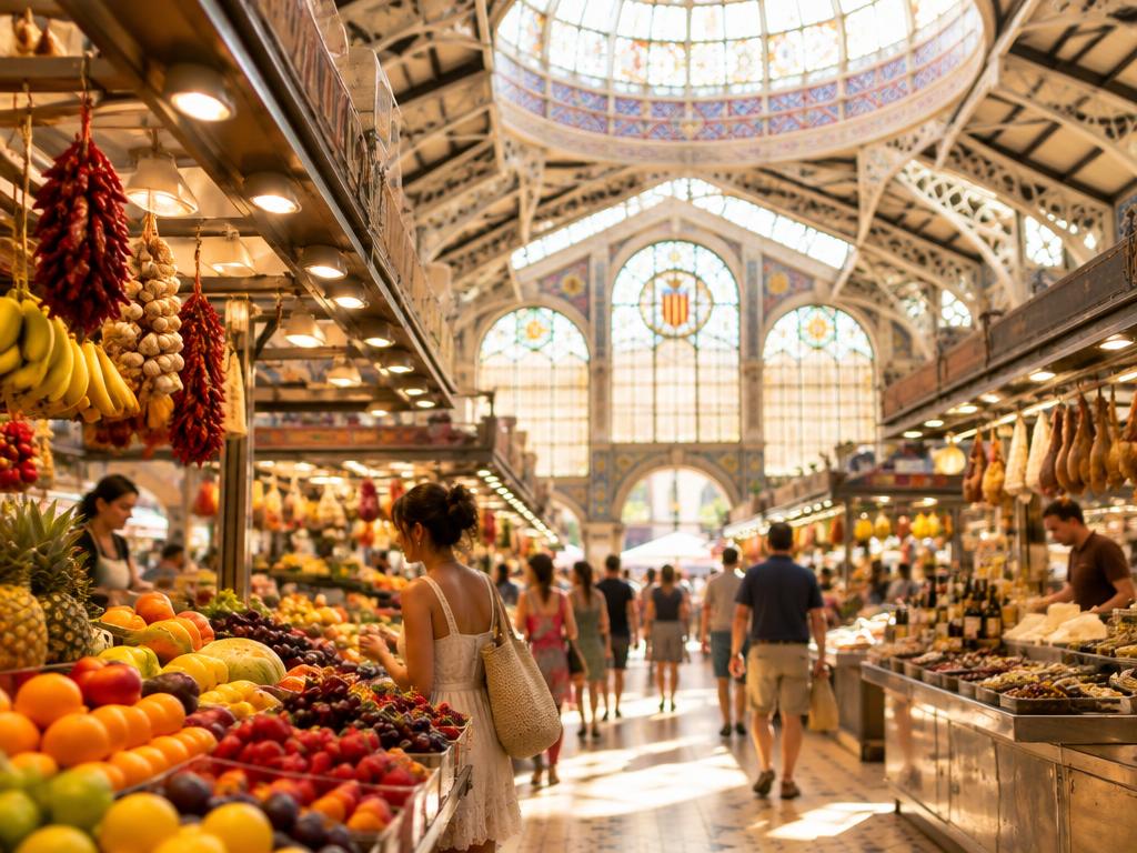 Valencia, Spanien – Mercat Central